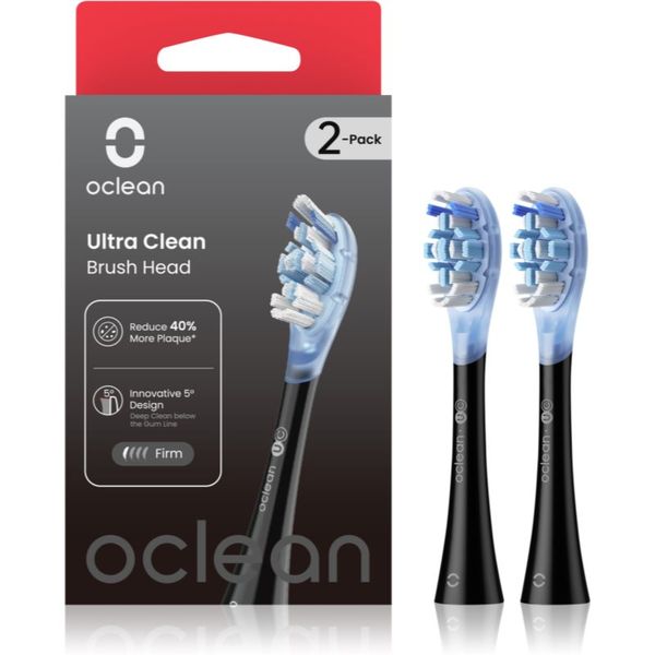 OClean Oclean Ultra Clean UC02 zamjenske glave Black 2 kom