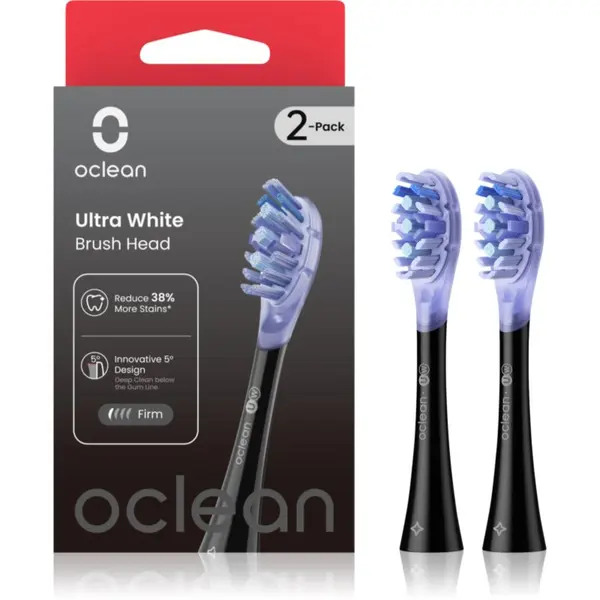 OClean Oclean Ultra White UW02 zamjenske glave Black 2 kom
