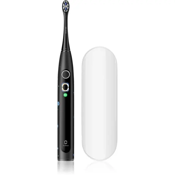 OClean Oclean X Kids Set sonična četkica za zube za djecu s putnom torbicom Black 1 kom