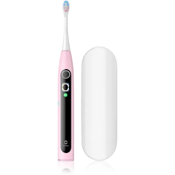 OClean Oclean X Kids Set sonična četkica za zube za djecu s putnom torbicom Pink 1 kom