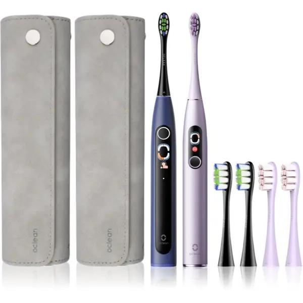 OClean Oclean X Pro Digital Set set za njegu zuba Purple & Dark Blue