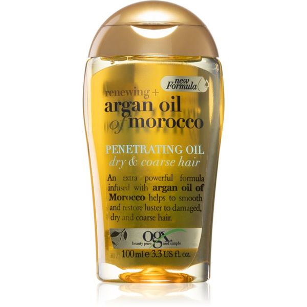 OGX OGX Argan Oil Of Morocco hranjivo ulje za suhu i neposlušnu kosu 100 ml