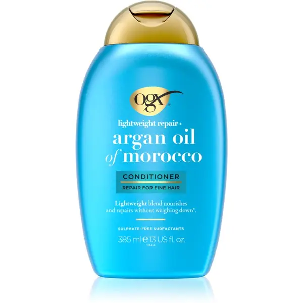 OGX OGX Argan Oil Of Morocco Lightweight Conditioner blagi regenerator za sjaj i hidrataciju 385 ml