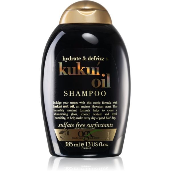 OGX OGX Kukuí Oil hidratantni šampon anti-frizzy 385 ml