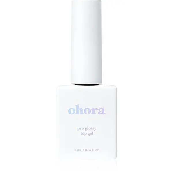 OHORA ohora Pro Glossy Top Gel prekrivajući lak za nokte za blistavi sjaj 10 ml