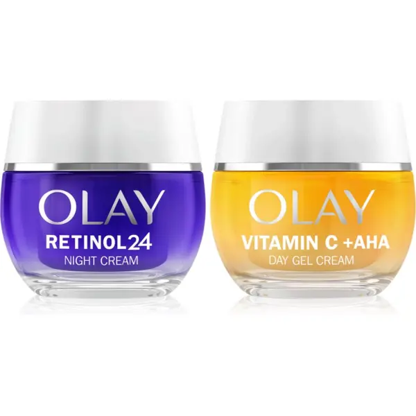 Olay Olay Retinol 24 & Vitamin C + AHA set za njegu lica
