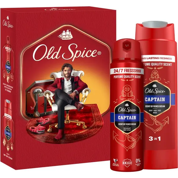 Old Spice Old Spice Captain Gentleman Set poklon set za muškarce