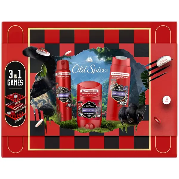 Old Spice Old Spice Nightpanther Gamebox poklon set za muškarce