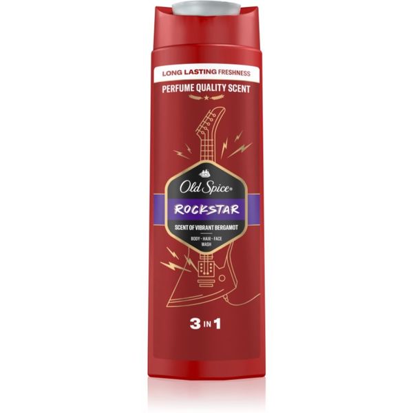 Old Spice Old Spice RockStar gel za tuširanje za muškarce za lice, tijelo i kosu 400 ml