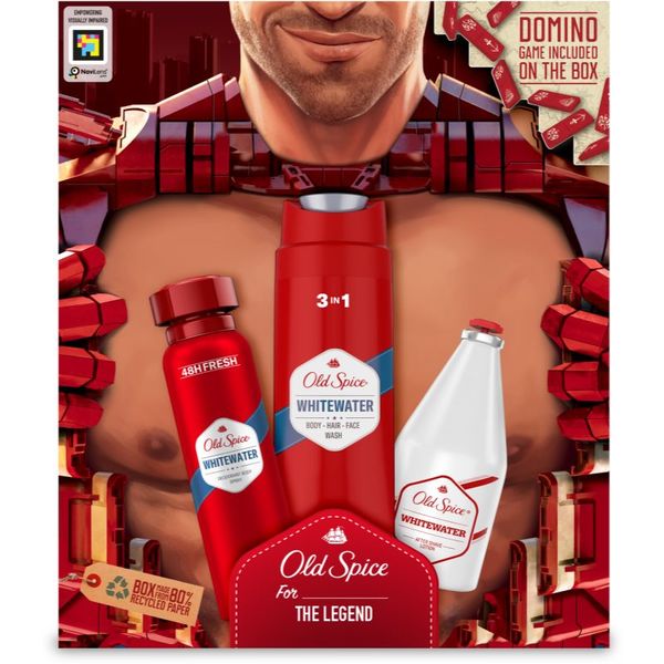 Old Spice Old Spice Whitewater Ironman poklon set (za tijelo i lice)