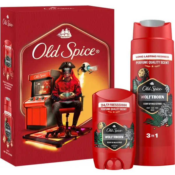 Old Spice Old Spice Wolfthorn Gamer poklon set za muškarce