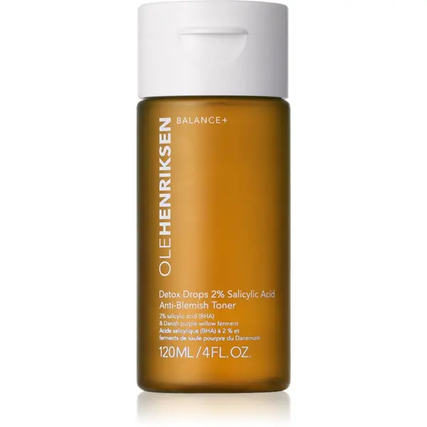 OLEHENRIKSEN OLEHENRIKSEN Balance+ Detox Drops 2% Salicylic Acid Toner tonik za lice sa salicilnom kiselinom 120 ml
