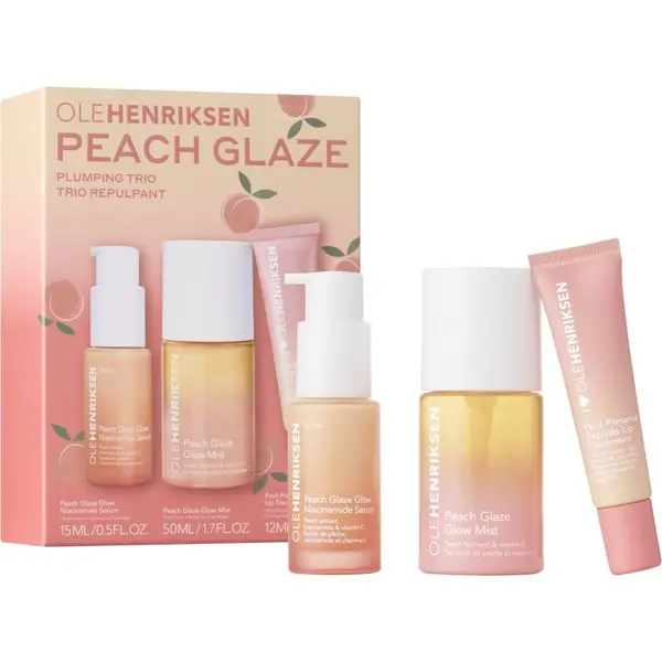 OLEHENRIKSEN OLEHENRIKSEN Peach Glaze Plumping Trio set za njegu lica