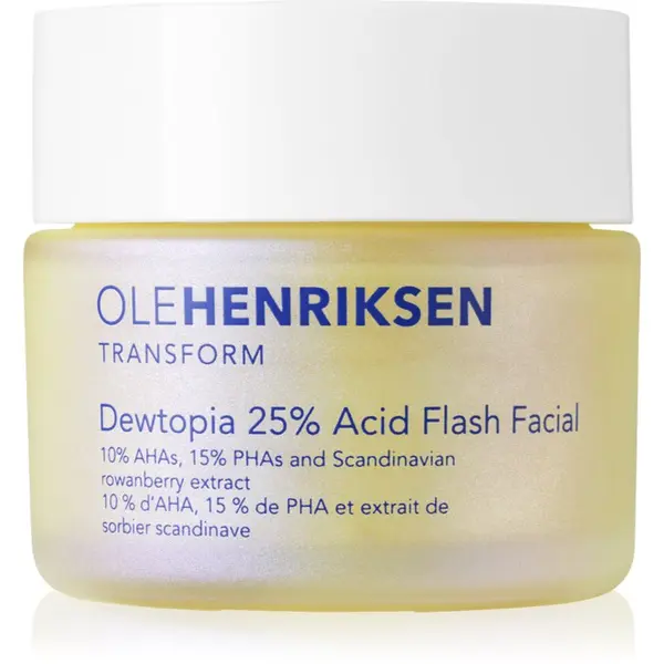 OLEHENRIKSEN OLEHENRIKSEN Transform Dewtopia 25% Acid Flash Facial eksfolijacijska maska 50 ml