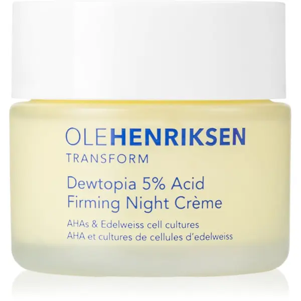 OLEHENRIKSEN OLEHENRIKSEN Transform Dewtopia 5% Acid Firming Night Crème učvršćujuća noćna krema s AHA Acids 50 ml