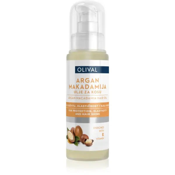 Olival Olival Argan and Macadamia arganovo ulje za jačanje i sjaj kose 60 ml