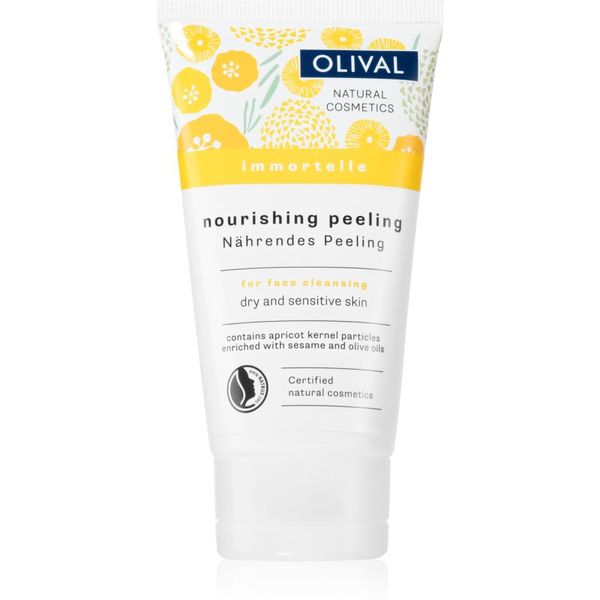 Olival Olival Immortelle Nourishing Peeling nježni piling za lice za suhu i osjetljivu kožu 75 ml