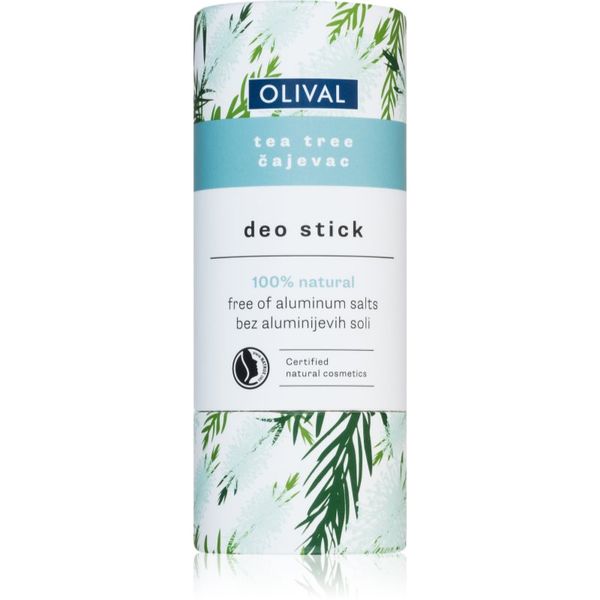 Olival Olival Natural Tea Tree čvrsti dezodorans bez aluminijskih soli 40 g