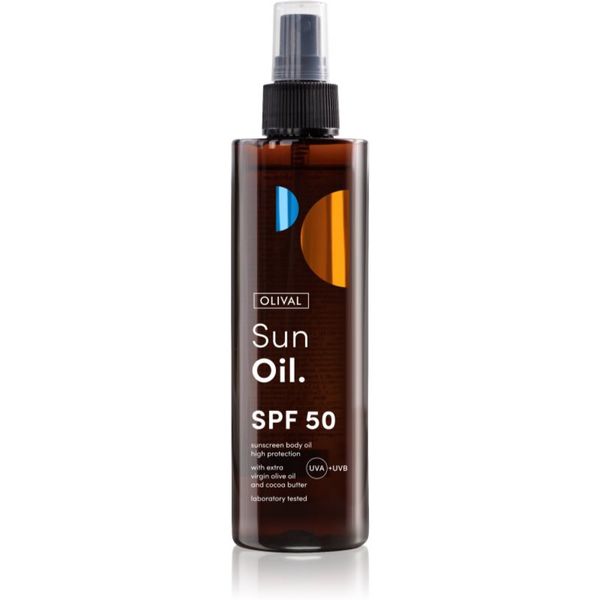 Olival Olival Sun Oilé ulje za sunčanje s hranjivim učinkom SPF 50 200 ml