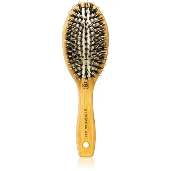 Olivia Garden Olivia Garden Bamboo Touch ravna četka za kosu i vlasište S 1 kom