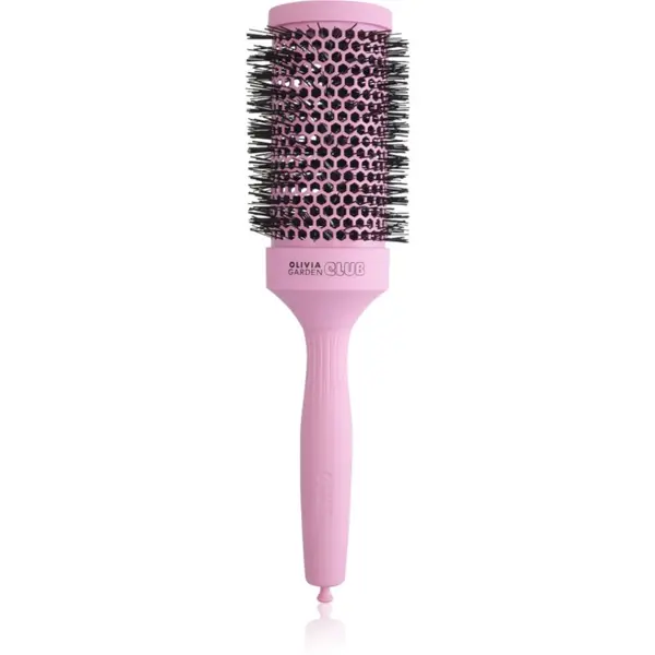 Olivia Garden Club Olivia Garden Club The Glow Blowout Ceramic Round Brush Pink okrugla četka za kosu 1 kom