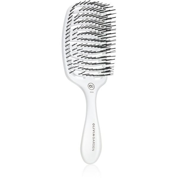 Olivia Garden Olivia Garden ESSENTIAL CARE FLEX Medium Hair Bristles četka za kosu Ice White 1 kom