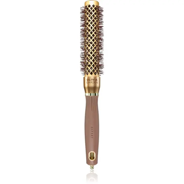 Olivia Garden Olivia Garden Expert Blowout Speed Gold&Brown okrugla četka za kosu ⌀ 25 mm 1 kom