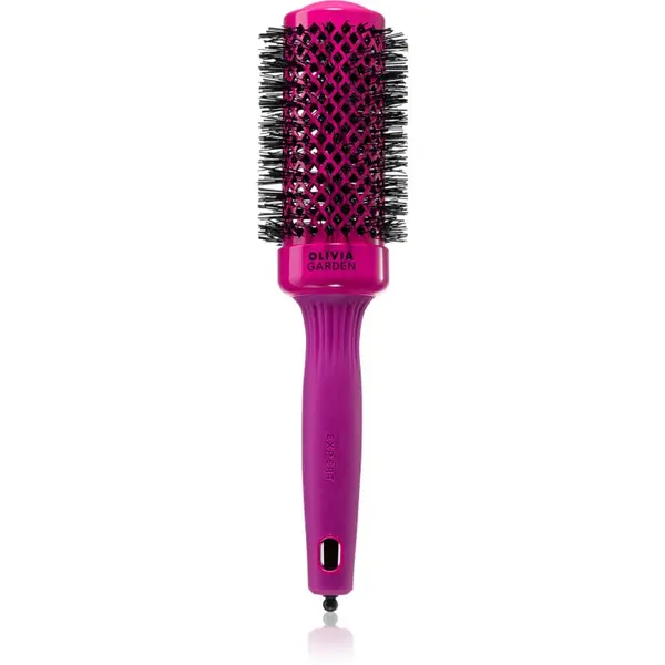 Olivia Garden Olivia Garden Expert Shine Hot Pink četka za sušenje kose za dugu kosu 45 mm 1 kom