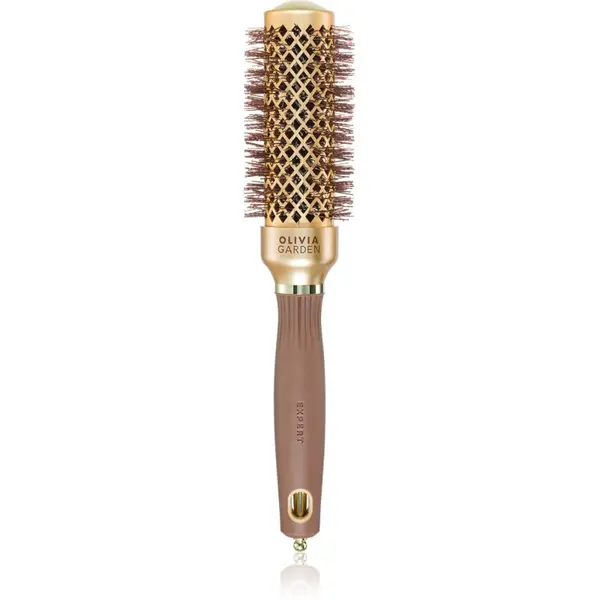 Olivia Garden Olivia Garden Expert Shine Wavy okrugla četka za kosu 35 mm 1 kom