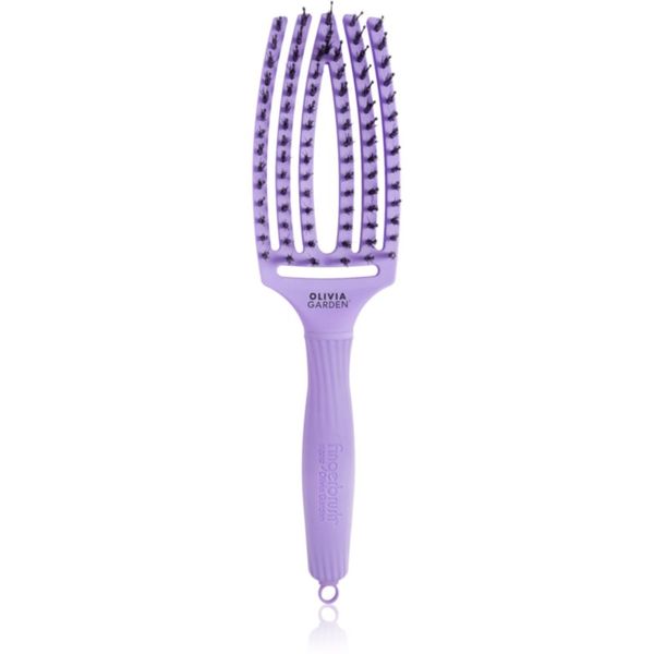 Olivia Garden Olivia Garden Fingerbrush Bloom ravna četka Lavender 1 kom