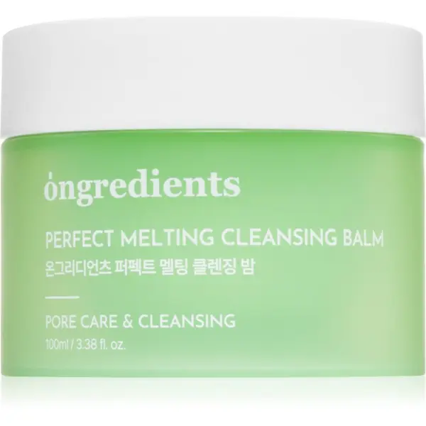 Ongredients Ongredients Perfect Melting Cleansing Balm balzam za skidanje šminke i čišćenje za sjaj i hidrataciju 100 ml