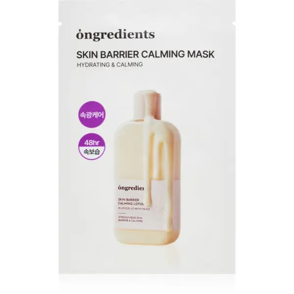 Ongredients Ongredients Skin Barrier Calming Mask umirujuća sheet maska za jačanje kožne barijere 1 kom