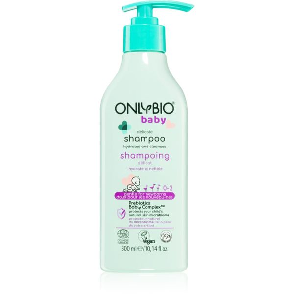 OnlyBio OnlyBio Baby Delicate blagi šampon za djecu od prvih dana 300 ml