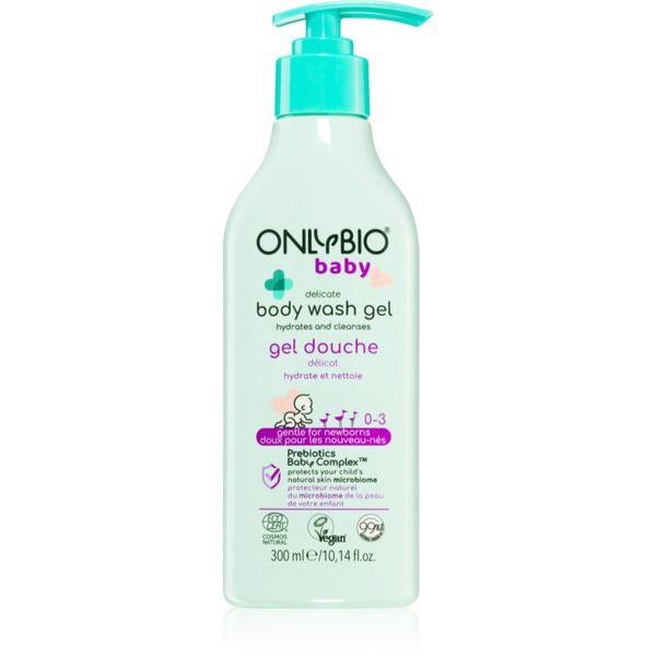 OnlyBio OnlyBio Baby Delicate nježni gel za kupanje za djecu od rođenja 300 ml