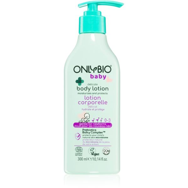OnlyBio OnlyBio Baby Delicate nježno mlijeko za tijelo za djecu od rođenja 300 ml