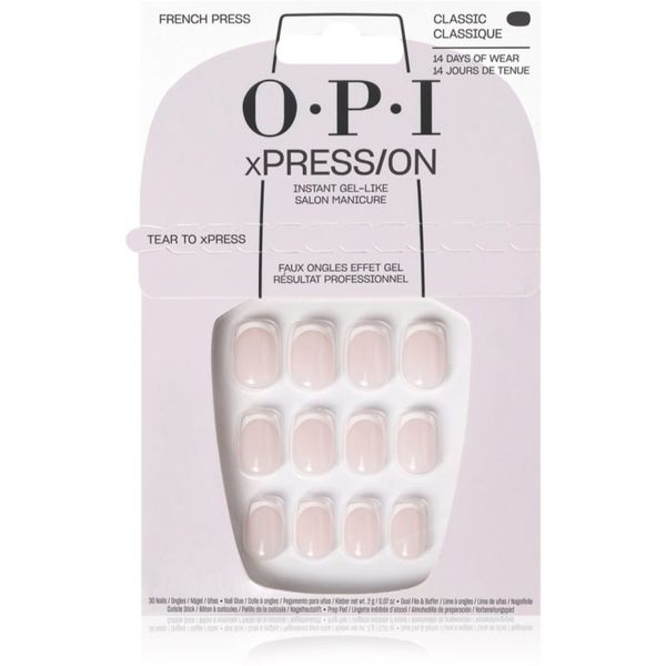 OPI OPI xPRESS/ON Umjetni nokti French Press 30 kom