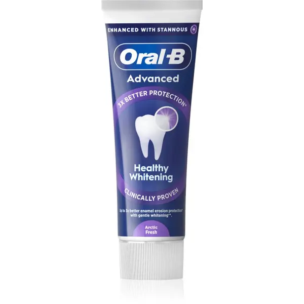 Oral-B Oral-B Advanced Healthy Whitening nježna pasta za izbjeljivanje zuba Arctic Fresh 75 ml
