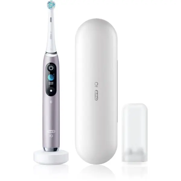 Oral-B Oral-B iO 9 električna četkica za zube s etuijem za punjenje Rose Quartz 1 kom
