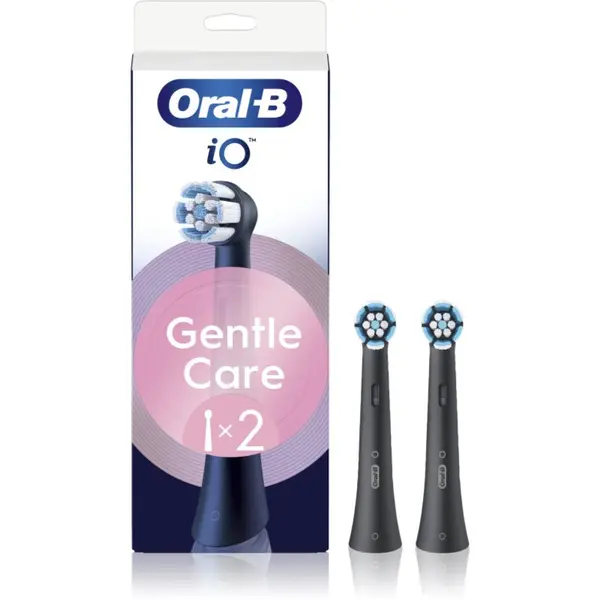 Oral-B Oral-B iO Gentle Care zamjenske glave za osjetljive desni Black 2 kom