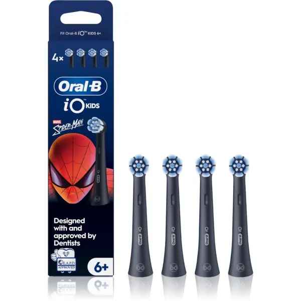 Oral-B Oral-B iO Kids Marvel Spiderman zamjenske glave za zubnu četkicu za djecu od 6 godina 4 kom
