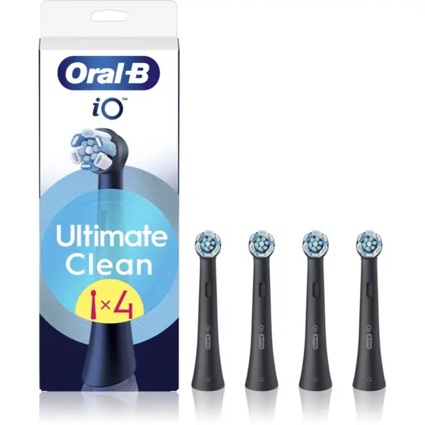 Oral-B Oral-B iO Ultimate Clean zamjenske glave za zubnu četkicu Black 4 kom