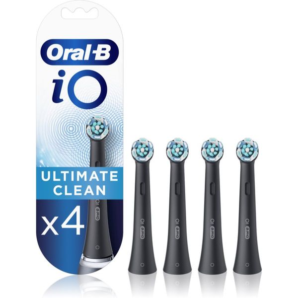 Oral B Oral B iO Ultimate Clean zamjenske glave za zubnu četkicu Black 4 kom