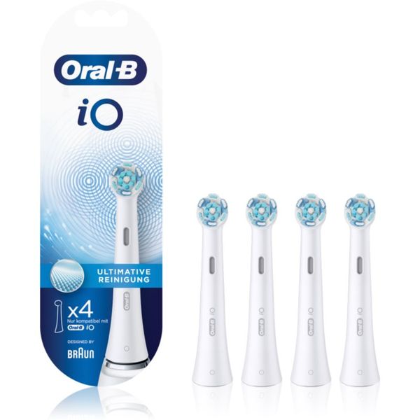 Oral B Oral B iO Ultimate Clean zamjenske glave za zubnu četkicu White 4 kom