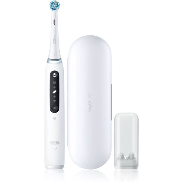 Oral B Oral B iO5 električna četkica za zube s etuijem Quite White 1 kom