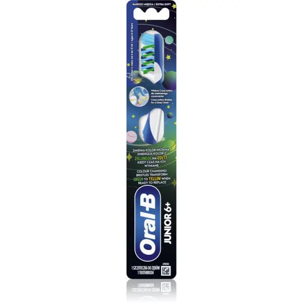 Oral-B Oral-B Junior 6+ dječja četkica za zube 6-12 godina 1 kom