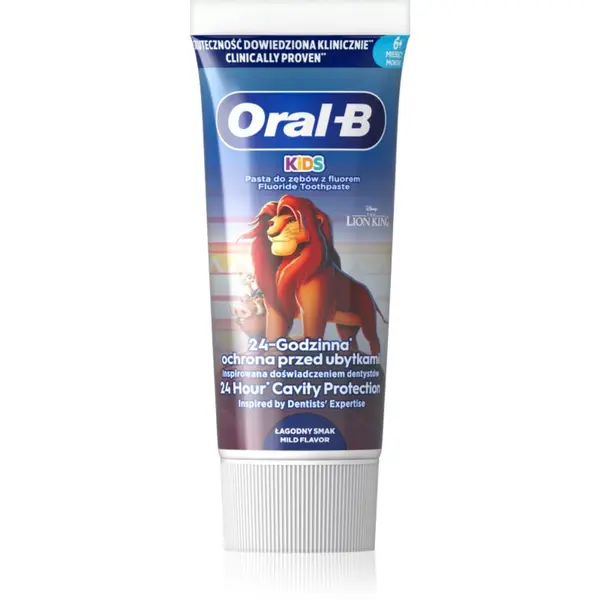 Oral-B Oral-B Kids Lion King zubna pasta za djecu s okusom voća 6 m+ 60 ml