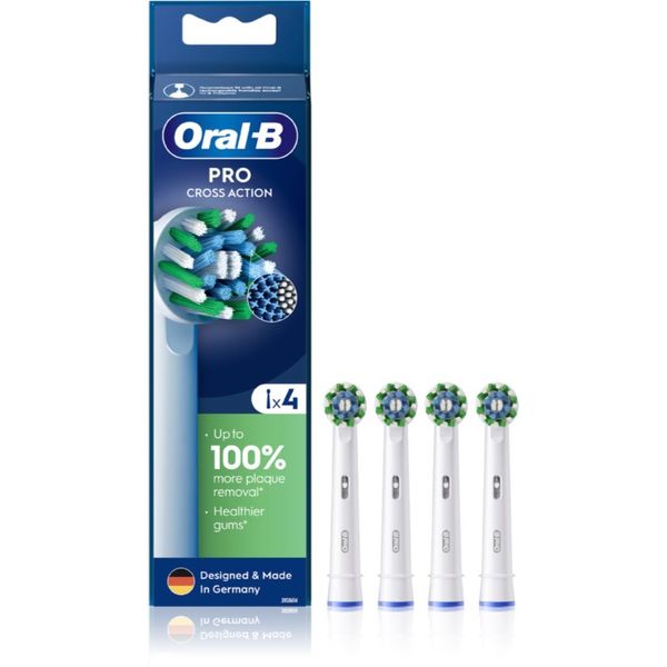 Oral B Oral B PRO Cross Action zamjenske glave za zubnu četkicu 4 kom