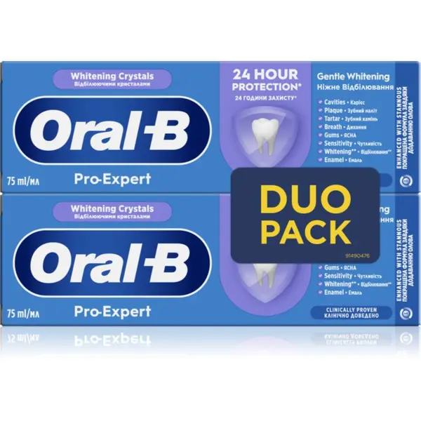 Oral-B Oral-B Pro Expert Gentle Whitening pasta za izbjeljivanje zuba 2x75 ml