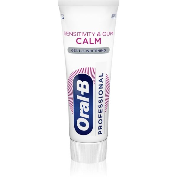 Oral B Oral B Professional Sensitivity & Gum Calm Gentle Whitening pasta za izbjeljivanje zuba 75 ml