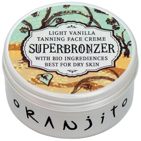 Oranjito Oranjito Bio Light Vanilla krema za solarij za lice i dekolte 50 g